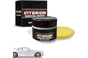 Bavooty Efface Rayure Plastique,Renovateur Plastique Voiture Interieur,100g Cire De Réparation De Rayures,Restaurateur Plastique pour Les Tableaux de Bord,Panneaux de Portes