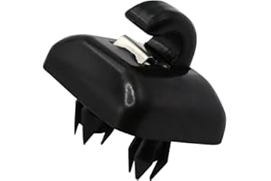 MCamooer Sonnenblenden Clip Halterung für A5 A1 A3 A4 Q3 Q5 8E0 857 562 Haken Aufhänger Ersatz Kompatibel mit Audi A7 B6 B7 B8 S4 S5 8U0857562A