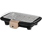 Tefal BG90C814 Electric Table Barbecue 2300 W Successful Grill Stainless Steel Grill Easy Cleaning Made in France