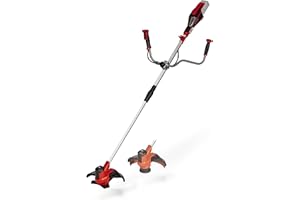Einhell Débroussailleuse sans fil AGILLO 18/200 Solo - Power X-Change (18V, 7500 min-1,20cm, avec Harnais confort, bobine et lame 3-dents) Livré sans Batterie ni Chargeur