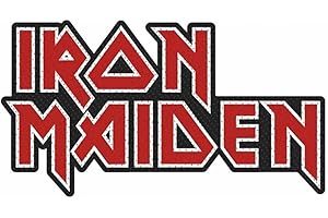 ASENBLUT F B Iron Maiden - Logo Aufnäher - Patch, Heavy Metal