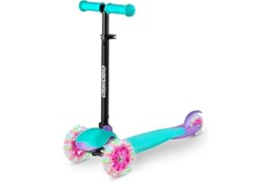 Hulajnoga trójkołowa Ricokids Loco - turkusowo różowa