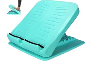 Ideal Swan Tablero Inclinado Ajustable Stretch Board Calf Camilla para Tobillo Pantorrilla, Portatil Slant Pedal de Fitness y Yoga y Pierna Ejercicio Muscular