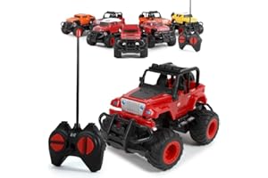 TURBO CHALLENGE - Fuoristrada - 4X4-099168 - Auto Telecomandata - Modello Casuale - 1/43 - Batterie Non Incluse - Plastica - Giocattolo per Bambini - Regalo - A partire dai 5 anni