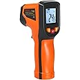 Morelian Infrared Thermometer Non-Contact Digital Temperature -50°C~400°C (-58°F~752°F) IR Thermometer for Industrial, Kitchen Cooking, Automotive, Not for Human Body Temp