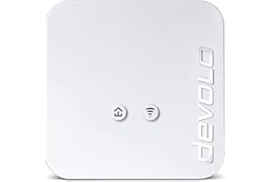 ‎DEVOLO devolo WLAN Powerline Adapter, dLAN 550 WiFi Erweiterungsadapter -bis zu 500 Mbit/s, Mesh WLAN Verstärker, WLAN Steckdose, 1x LAN Anschluss, weiß