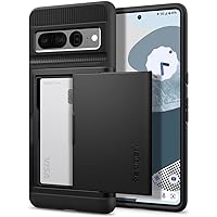 Spigen Slim Armor CS Fodral Kompatibel med Google Pixel 7 Pro -Svart