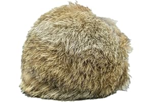 Dog & Field Faux Rabbit Fur Dog Training Dummy Ball- Realistic Fake Rabbit Fur, Throwing Toggle, Gundog & Puppy Training - Faux Dummy Ball