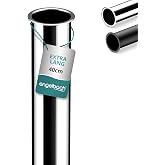 Engelbach&reg; Universal Siphon Extension Tube 400mm - Basin Siphon Extension 1 1/4" x 32mm - Chrome Finish