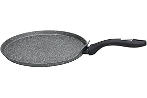 Tognana WI758CRAMNF Tegame Crepiera Mythos, Alluminio, Grigio, 0