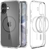 Spigen iPhone 17 ile Uyumlu MagSafe Kılıf Ultra Hybrid Mag Fit Sararmaya Dayanıklı Gri Şeffaf Kapak - ACS10083 (Spigen TR Gar