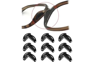UVAN ART 30 PCS Plaquettes de Nez Adhésives pour Lunettes Protege Nez Pads Auto Adhésives Lunettes de Soleil Spectacles Coussinets de Nez Accessoires pour Lunette Nasales Antidérapants Coussinets de Nez