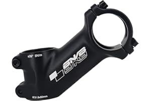 PLATTBK Potence de Guidon VTT 31.8mm 35 Degres 70/80/90/100/110mm Alliage Aluminium pour Vélo de Route, BMX 1-1/8”