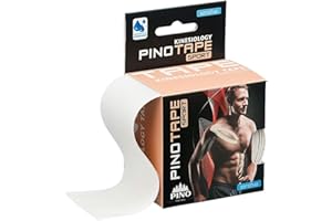 TSMSV Pinotape Pro Sport © – taśma kinezjologiczna 5 cm x 5 m – wyjątkowo przyjazna dla skóry (Sensitive)