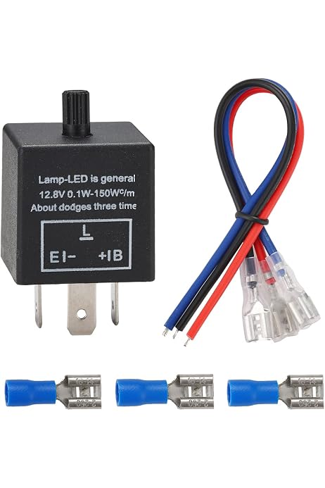 Relais Clignotant LED EP27 5 Broches 12V - Compatible Voitures 1994-2009