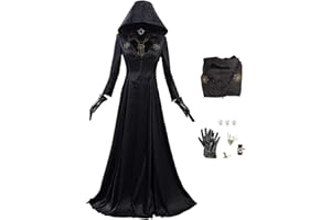 Taeyue Moth Lady Halloween karnawał średniowieczna sukienka z kapturem cosplay kostium stroje Halloween kostiumy kobiety czarny