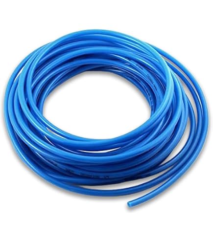 Polyethylen-Schlauch PE-Schlauch Pneumatik Schlauch Druckluft/Flüssigkeit 50m (6 x 4, natur