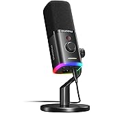 MAONO Dinamik Oyun Mikrofonu: USB XLR Dinamik Bilgisayar Mikrofonu Yazılım-RGB PC Mikrofonu Oyuncu-Podcast Mikrofon Kiti Akış