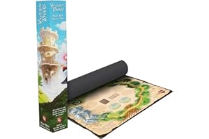 Capstone Games | Wandering Towers Playmat | Playmat | Accessory | 1 to 6 Players Ages 10+