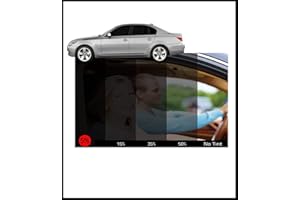 FLEXZON Window Tint Film Tinting Limo Ultra Black 5% 50Cm X 6M