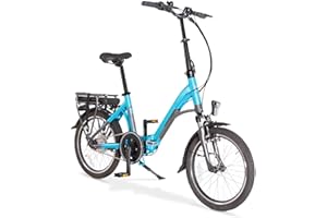 ‎AKTIVELO aktivelo Alu Elektro Faltrad Komfort,E Bike Elektrofahrrad 20",250W/36V/10,4Ah,wartungsfreier Mittelmotor,Lithium-Ionen-Akku,5 Motorunterstützungsstufen,7-Gang Shimano Nexus,Alurahmen,Schiebehilfe