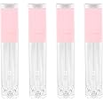 FOMIYES 4pcs Empty tube of lip gloss empty lip gloss bottles clear lipstick tube lip balm container clear lipglosses lip tubes clear plastic containers lipstick tubes supplies hollow