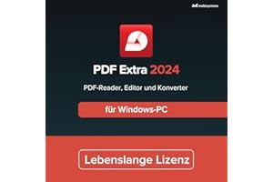 PDF Extra Lifetime – Professioneller PDF Editor – Lebenslange Lizenz – Bearbeiten, Schützen, Kommentieren, Konvertieren, Ausf