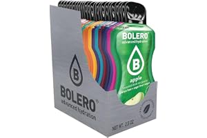 Bolero Drycker kunskapspaket STICKS MIX 24 x 3 g I uppfriskande sockerfritt dryckespulver sötat med Stevia | C-vitamin