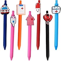 20 Penne Per Infermieri - Inchiostro Nero Con Clip - Regalo Divertente Per Medici - Foto 3