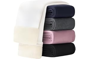 Adorel Leggings Felpati Pantaloni Termici Invernali Cotone Bambina