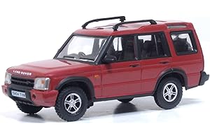Oxford Diecast 1:76 Land Rover Discovery 2 Alveston Red Collectable model 76LRD2003