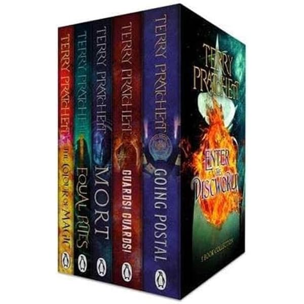 Terry pratchett Discworld novels Series 1 and 2 :10 books