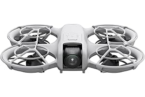 DJI Neo, dron mini con cámara 4K UHD para adultos, 135 g dron que vuela siguiéndote, despega desde la mano, seguimiento de objetivos, QuickShots, vídeo estabilizado (sin control remoto)
