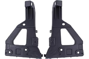 Doo Engy Bumper Holder Bumper Support Bumper Holder Bumper Carrier Reinforcement Front Bumper Mounting Bracket Front Left and Right for A6 4F A6 C6 Avant 2004 2005 2006 2007 2008