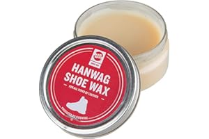 Hanwag Shoe Wax Rot - Gore-Tex Organisches Lederpflegemittel, Größe One Size - Farbe Red