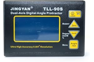 Q-BAIHE TLL-90S non magnetico ad alta precisione 0.005 ° livello elettronico/digitale biassiale inclinometro mini metro angolare