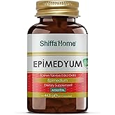 Shiffa Home Epimedium Capsule 60 Pieces &ndash; Red Korean Ginseng, Royal Jelly, L-Arginine and Zinc Containing &ndash; Herbal Supplement &ndash; Erke