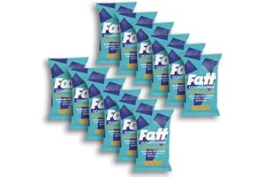 Fatt Keto Cookies - 12 X 30g Pack (Chocolate Chip) - 2.8g carbs - Ketogenic, Low Carb, Low Sugar, High Prebiotic Fibre - FattBar