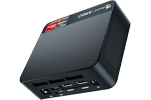Beelink SER5 Mini PC, processeur AMD Ryzen 5 5560U (6C/12T, jusqu'à 4.0 GHz), 8 Go de RAM 500 Go SSD, HDMI/DP/WiFi6/BT 5.2/RJ45/WOL/Démarrage Auto
