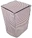 Lithara Polka White and Black Coloured Waterproof & Dustproof Washing Machine Cover For Whirlpool stainwash ultra Fully Automatic Top Load 6.2 kg washing machine RS.879.00