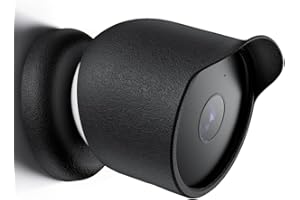 KINOEHOO Custodia in silicone Compatibile con Google nest Cam outdoor or indoor Coperture parapioggia Impermeabile protettivo morbido e leggero silicone durevole.