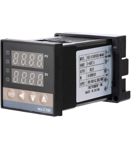 0 ℃ ~ 1300 ℃ Alarme REX C100 Kit de thermostat de régulateur de