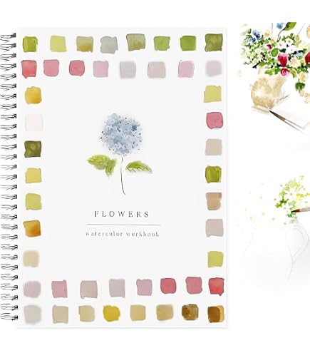 Cahier De Coloriage Aquarelle Festicy - 25 Pages Animaux Avec Pinceau | Idéal Voyage | Enfants & Adultes