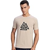 ADRO Men's 100% Cotton Regular Fit T-Shirt