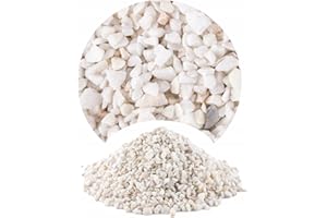 TD STONES Malawi Kies Weiß Dolomit 24kg 1-4mm – pH-stabilisierender Naturkies für Biotop-Aquarien, Fische & Garnelen – Dekorativer, schadstofffreier Bodengrund für Pflanzen, Aquascaping & Aquariendeko