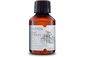 Bullfrog - Gel Douche Multi-Usage Secret Potion N.2 : Nettoyant pour le Corps, le Visage et les Cheveux, 91% Naturel, Parfum Épicé, Ambré et Exclusif, Fabriqué en Italie, 100 ml