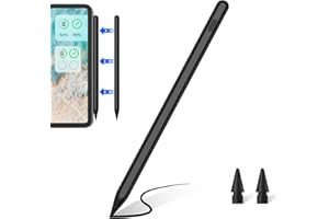 ZSPEED Stylet ipad avec Chargement sans Fil, ipad Pencil avec Fonction Rejet de Paume, Compatible avec iPad Pro 11" 4/3/2/1, iPad Pro 12,9" 6/5/4/3, iPad 6/7/8/9/10, iPad Air 3/4/5, iPad Mini 5/6 (Noir)