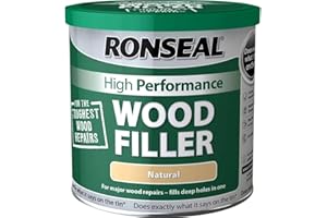 Ronseal High Performance Wood Filler - White 550g