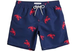 MaaMgic Bañador Hombre Shorts de Baño Shorts de Playa Traje de Baño para Natación Secado Rápido para Vacaciones
