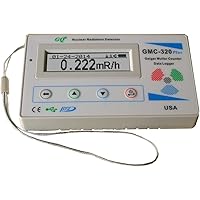 GQ GMC-320 Plus Geiger Müller Zählrohr Geiger Counter Nuclear Radiation Detector Meter Beta Gamma X ray